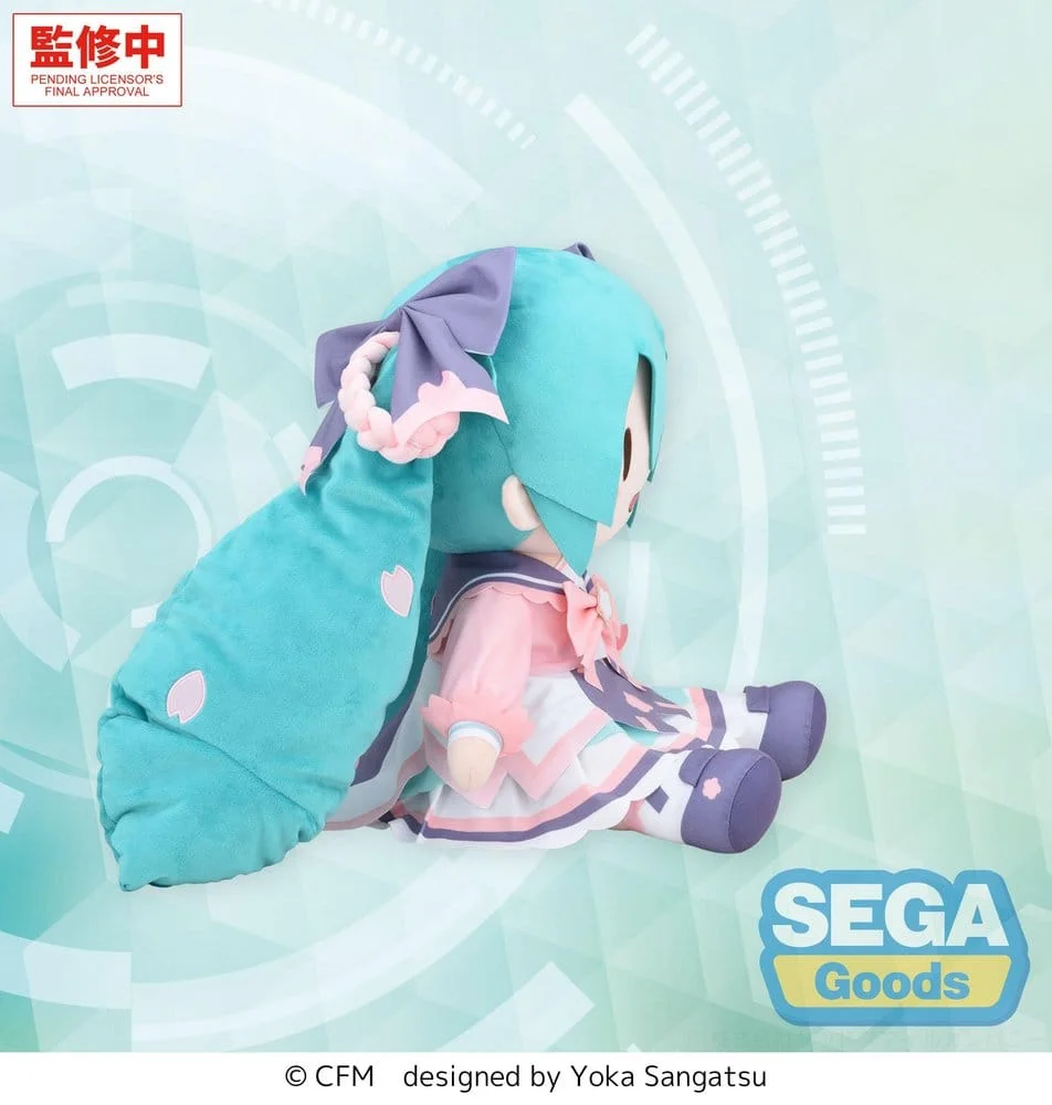 Character Vocal Series 01: Hatsune Miku Fuwa Petit Plush Figure Hatsune Miku New Semester Plush LL 40 cm